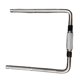 thumbnail image 2 of Percussion L Rod Tom Holder Varilla de montaje de percusión de metal resistente para batería, regalos de baterista Accesorios de percusión de brazo L Doble L, 2 of 8
