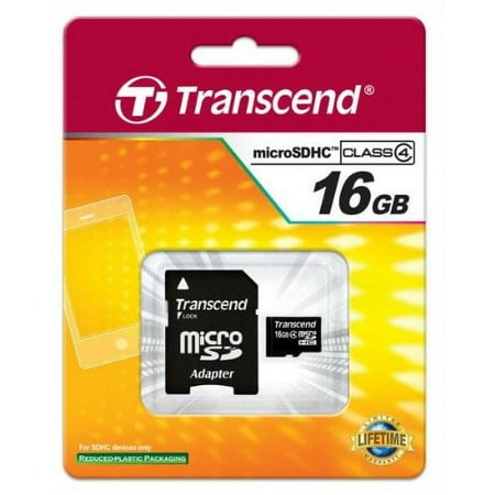 Image of LG TRANSPYRE Cell Phone 16GB MicroSDHC Memory Card + Adapter