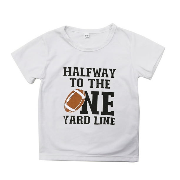 Gibobby Blusas De Moda Camisetas para adolescentes y ninos camiseta de manga corta con estampado de de futbol y Rugby camisetas de regalo para fanaticos de ninos y ninas Blanco 6 7 Anos