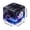 Blue, variant on LJMsdf Halloween Ghost Ice Cube Squishy, 2.17" Slow Rising Spooky Face Cube for Party Favor Bag Filler