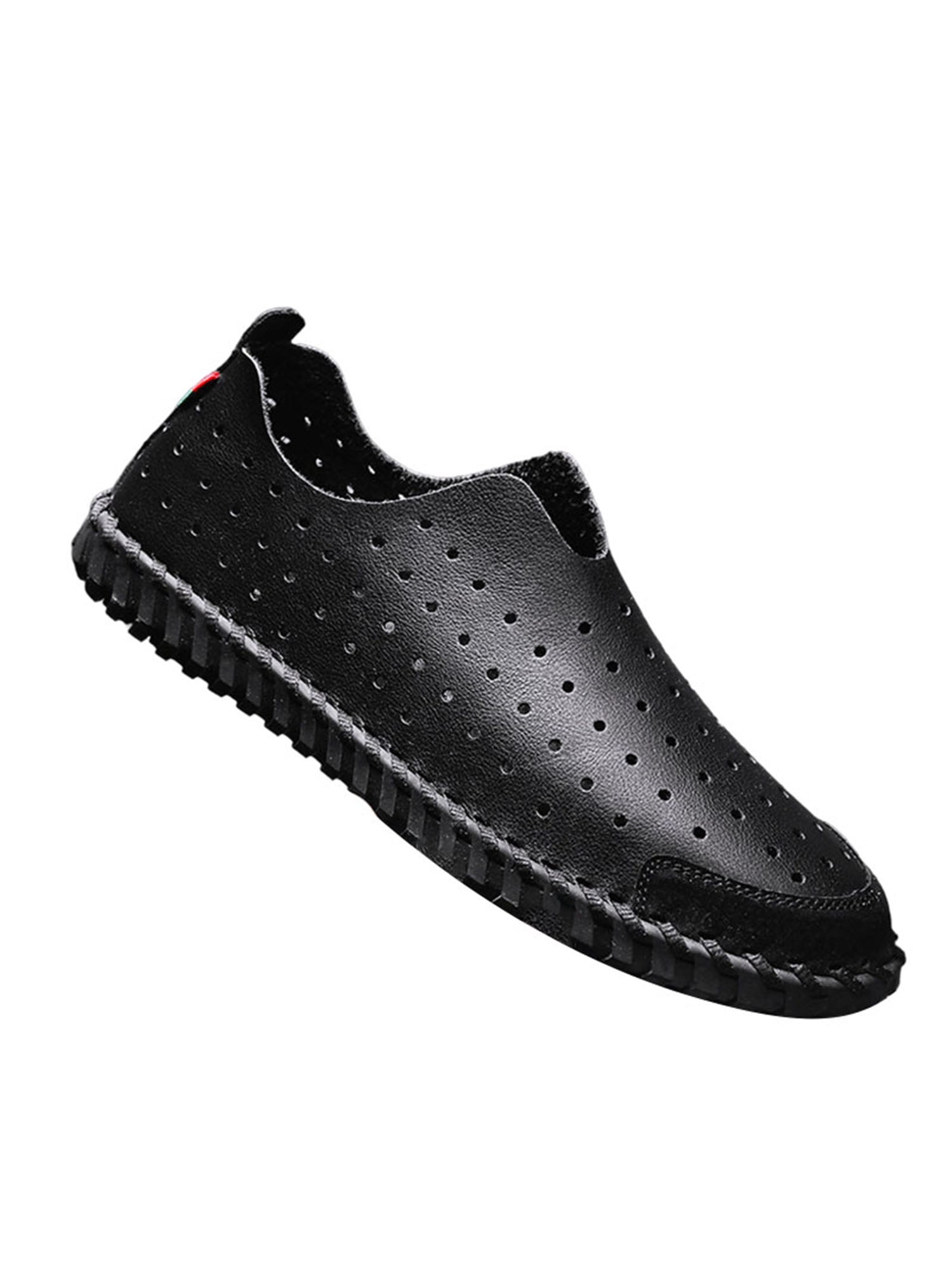 LUXUR Mens Shoes Flats Cushioned Insole 