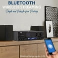 thumbnail image 4 of Pyle PT250BA Home Theater Wireless Bluetooth Stereo Receiver with Remote Control and FM Antenna, 4 of 8