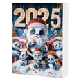 thumbnail image 2 of Taicans 2025 Panda Themed Christmas Advent Calendar - 24 Days Countdown with 24 Resin Panda Ornaments,Holiday Gift for Kids,Christmas Countdown Calendar with Surprises,Cute Panda Decorations for Kids, 2 of 5