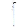 thumbnail image 1 of Bâton de Marche Pliant en Alliage d'Aluminium Bâton de Marche portable Bâton de Randonnée Randonnée Antidérapant Bâton de Marche Réglable à 4 Sections avec Poignée Confortable, 1 of 8