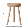 thumbnail image 2 of Bloomingville Round Reclaimed Wood Stool, Natural, 2 of 13