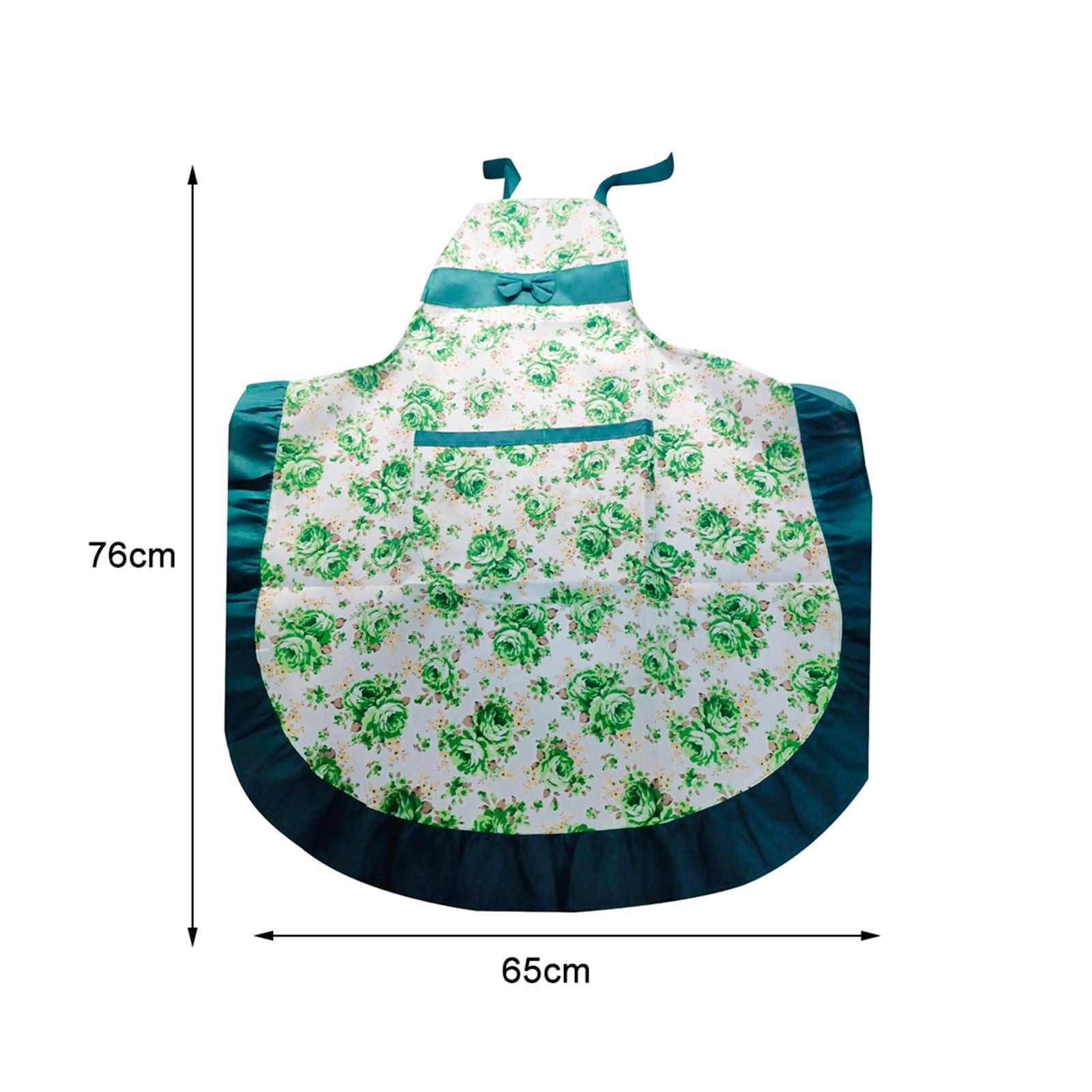 LEAQU Lovely Home Work Apron, Floral Print Restaurant