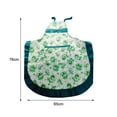 thumbnail image 5 of LEAQU Lovely Home Work Apron, Floral Print Restaurant Cooking Pocket Workwear, Shop Cake Kitchen Cooking Aprons for Women Girls with Pocket for Gift, 5 of 8
