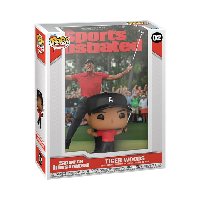 Figura de vinilo coleccionable Funko Pop Tiger Woods de 9,5 cm