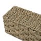 thumbnail image 4 of Cateissary Cesta cuadrada de mimbre tejida para flores, maceta trenzada de mimbre, contenedor, decoración para el hogar Jardín y Patio, 4 of 6