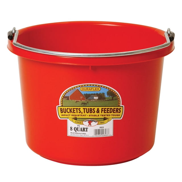 Cubo Miller 8L Rojo