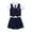 j-796Navy379, variant on HAYIMI Cute School Two Piece Outfit Sets Boys Classic Preppy With Layered Shirt And Vest Styling Comfortable Everyday Wear For Kids Soft Clothes Sets