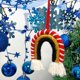 thumbnail image 4 of 2024 Nuevo colgante navideño de arcoíris con purpurina tejida, borlas bohemias, tapiz de macramé, adorno colgante de pared, decoración navideña para habitación de niños, 4 of 5