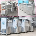thumbnail image 3 of Kolice Commercial ETL Floor Standing 7 (4+3) Flavors Soft Serve Ice Cream Machine-Transperant Dispenser,Upper Tanks Coolated, 3 of 9