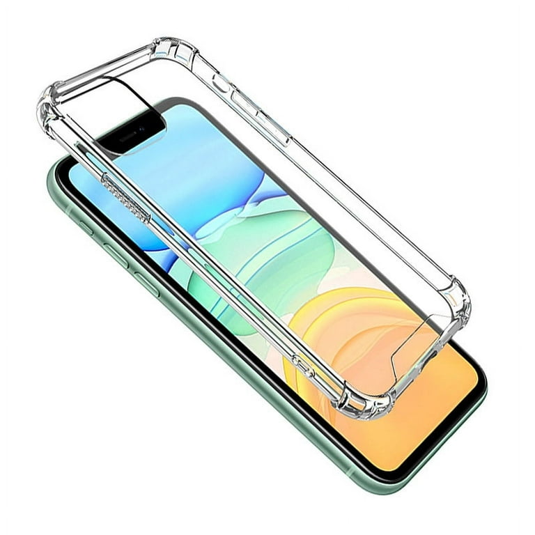 JETEG Transparent Air Cushion Shock Absorption Bumper Case Cover