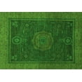 thumbnail image 1 of Ahgly Company Indoor Rectangle Abstract Green Modern Area Rugs, 3' x 5', 1 of 4