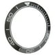 thumbnail image 2 of Inserto de bisel de reloj, accesorio de repuesto de reparación de anillo de bisel de reloj de cerámica de 41,5mm, Base negra, línea completa de dígitos blancos, 2 of 10