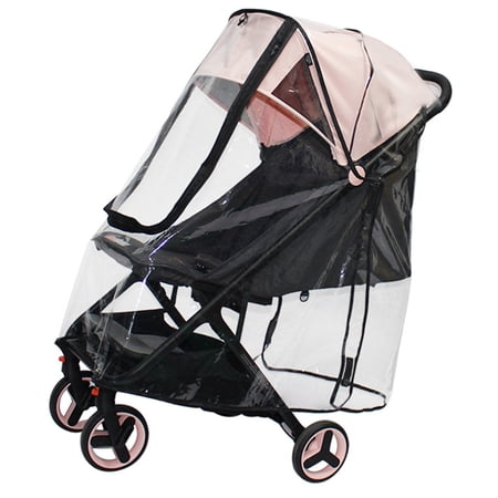 Baby Strollers Rain Cover Windproof Pram Cart Protective Sleeve Case