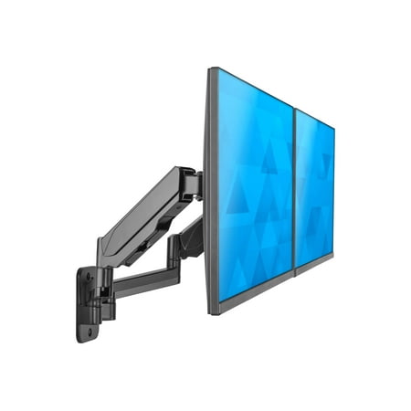 UPC: 0810041731937 | Mount-It! Dual Monitor Wall Mount | Fits 17-32 Inch Screens