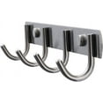 thumbnail image 1 of Hook Rail / Rack, with 4 Heavy Duty Coat and Hat Hooks, 1 of 4