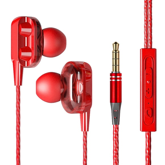 Earphones in Ear Headphones with Microphone 3.5mm Wired Earbuds with Ergonomics Design Excellent Stereo Audio Built in Microphone and Wide Compatibility