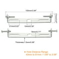 thumbnail image 2 of Uxcell 100x18x17mm Lighting Fixture Mounting Bracket Ceiling Light Plate 2 Set, 2 of 6