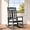 Grey, variant on SERWALL Oversized Outdoor Rocking Chair for Adults, HDPE All Weather Patio Rockers for Porch Garden Lawn, Navy