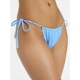 thumbnail image 4 of No Boundaries Femme Lace Side Tie Bikini Bottoms, Women’s XXS-XXL, 4 of 6