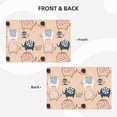 thumbnail image 3 of Placemats Set Of 4 / 6, Cute Ink Drawn Elephants Placemats For Dining Table Indoor/Outdoors Heat Resistant Washable Placemats 18" X 12", 3 of 8