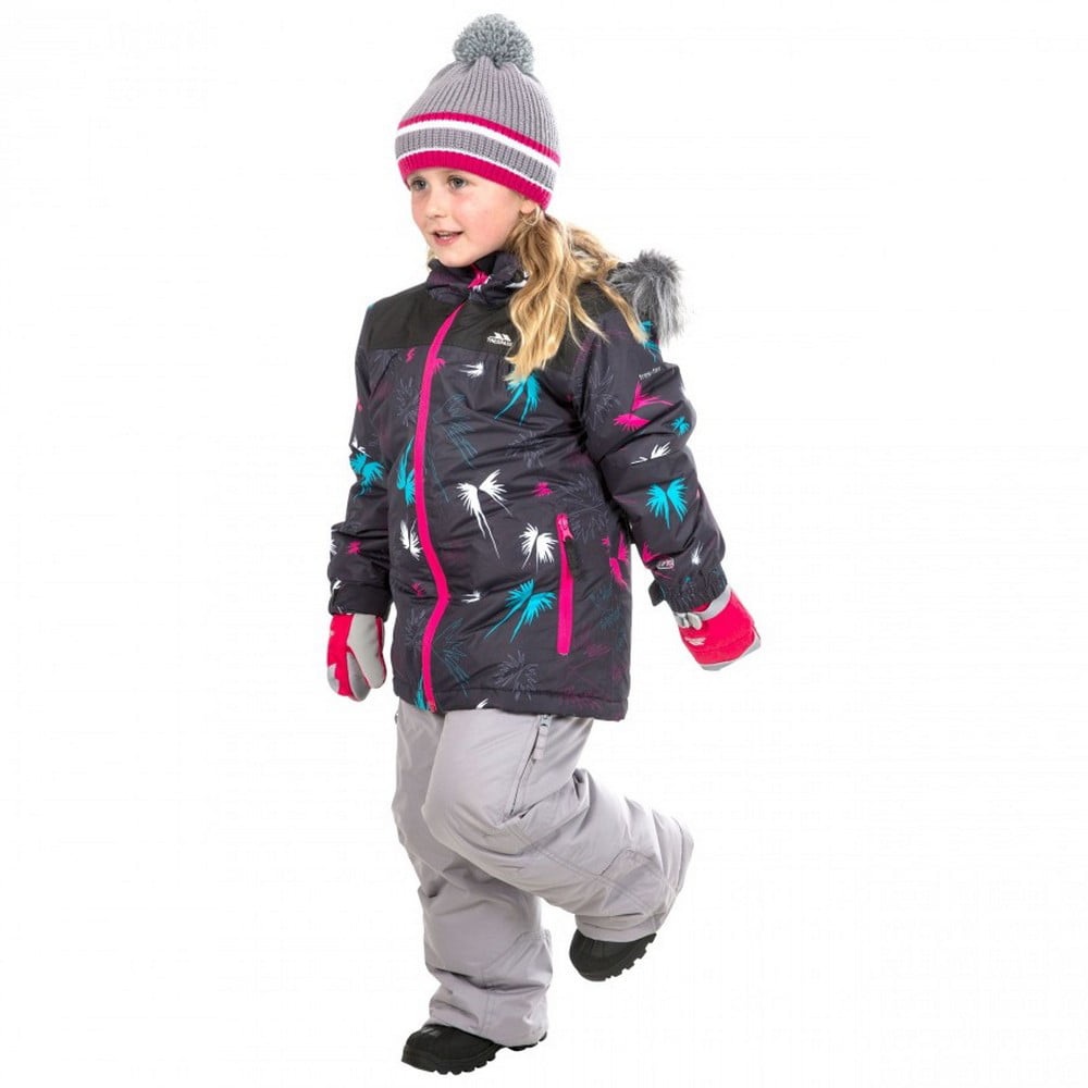 Trespass Girls Touchline Waterproof Breathable Padded Skiing Coat