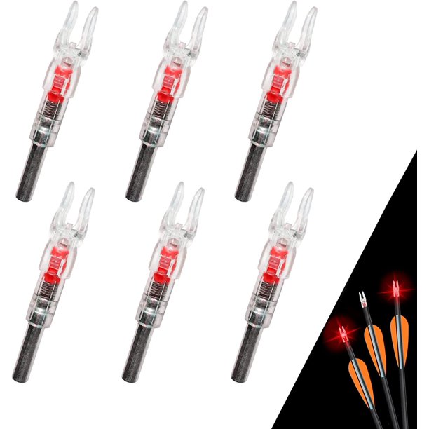 KESHES Led Lighted Nocks for Arrows Light up Arrow Nock Lights with