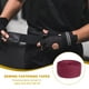 thumbnail image 4 of Cinta de gancho y bucle Uxcell, tiras de sujeción de nylon sin adhesivo de 1 pulgada color rojo oscuro, 4 of 7