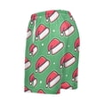 thumbnail image 5 of joogoo Mens Swim Trunks Christmas Hat Beach Shorts Drawstring Elastic Waist Swimwear Bathing Suits M, 5 of 7