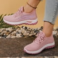 thumbnail image 4 of Rokment Running Shoes for Women Comfortable Mesh Cross-Training Workout Fitness Walking Nursing Trainers Sneakers with Arch Support Pink Size 6.5, 4 of 6