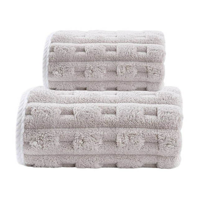 Microfiber Large Bath Towel Highly Absorbent Quick Drying Suitable For Gym Spa Travel And Bathroom Use Colorful Textured Design Lightweight And Soft Bathroom Towel Face T Bath Towels 27x54 Beach Towel