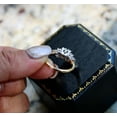 thumbnail image 5 of Silver & Stone Jewels Wedding Women Bridal Ring Set Round Cut Cubic Zirconia 14K White Gold Finish Silver, 5 of 6