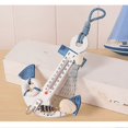 thumbnail image 3 of HATISS Wood Anchor Thermometer Crafts Art Wall Hanging Hook Meter Gauge Shell Nautical Decor, 3 of 8