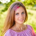 thumbnail image 2 of Square 120 Pack Colorful Hair Clips ，Non-Slip Snap Clips for Women & Girls ，Durable Hairpins for Thick Hair, Updos, Braids & Buns ，Secure Hold, Snag-Free Design(12 Colors), 2 of 8