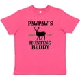thumbnail image 3 of Inktastic Pawpaw Hunting Buddy Bow Hunter Youth T-Shirt, 3 of 5