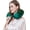Emerald Green, variant on 100% Mulberry Silk Travel Neck Pillow for Sleeping 22 Momme Silk Airplane Travel Pillow for Pain Relief Sleeping , Plane Neck Support Pillow , Anti Wrinkle, Made in USA