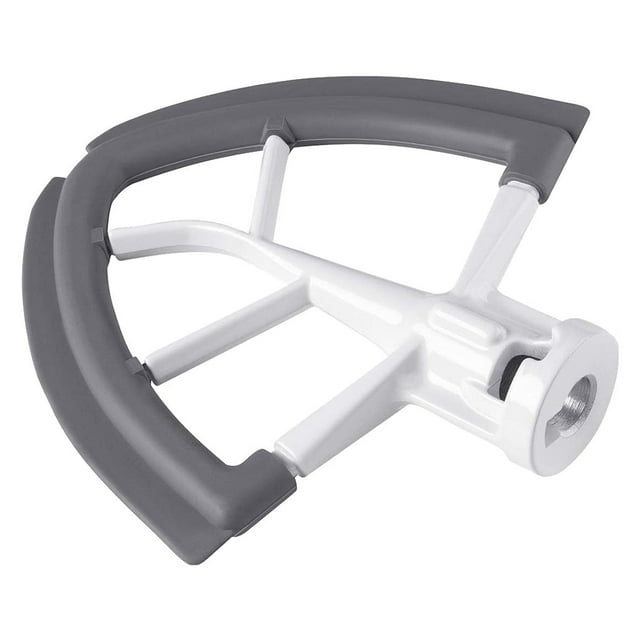 Batteur Plat à Tête Inclinable en Silicone Mélangeur Kitchenaid Palette d'Agitation Électrique Mélangeur à Arbre Batteur à Palette Remplacement Remplacement pour Kitchenaid