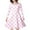 Light Pink, variant on Girls Dresses Child Kids Cartoon Printed Long Sleeve A Line Loose Cute Dresses Party Evening Princess Dress Size 8 Y-9 Y