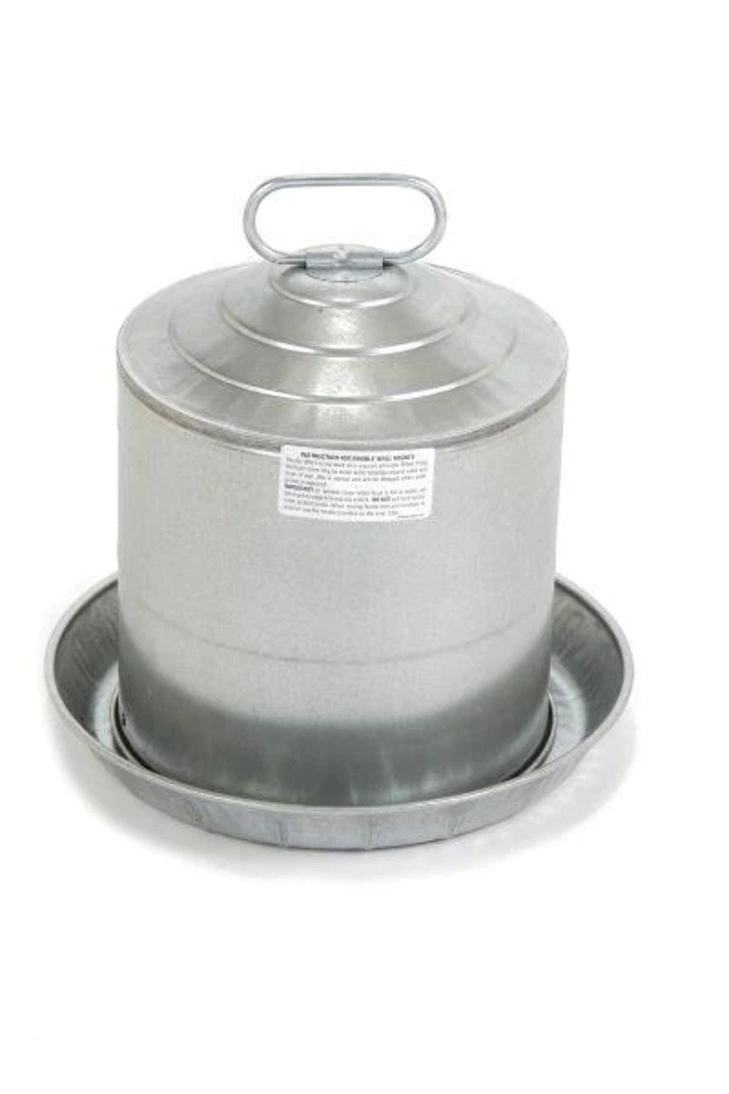 Little Giant Double Wall Metal Poultry Fount 2 Gallon - image 2 of 4