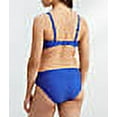 thumbnail image 3 of Women's Pour Moi 13208R Free Spirit Underwire Twist Front Recycle Swim Top (Ultramarine 32DD), 3 of 4