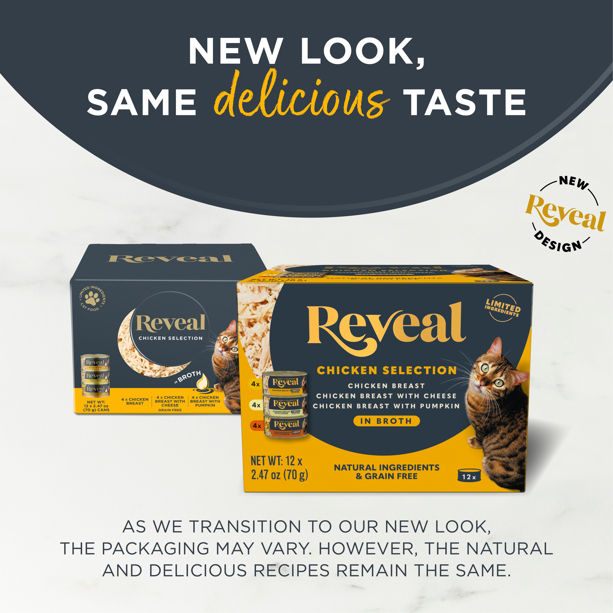 Reveal Natural Wet Cat Food, Chicken in Broth Variety Pack photo 2