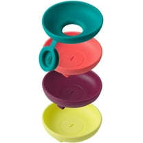 4PCS Drip Free Popsicle Holder for Kids Reusable Silicone Popsicle Holder Popsicle Drip Catcher Catches Drips Before They Drop Frozen Ice Cream Holder for Summer Days Birthday Popsicle Party