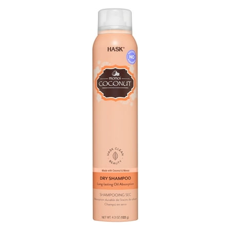 Hask Monoi Coconut Nourishing Dry Shampoo, 4.3 oz