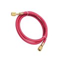 thumbnail image 5 of Uxcell 3.94ft 1/4 SAE Thread 600PSI Refrigeration Charging Hose Tube Rubber Red, 5 of 5