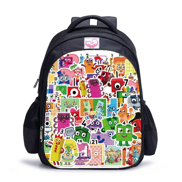 Game Peripheral Alphabet Lore School Bag Alphabet Legend Print Student Double Layer Backpack Beautiful Fashion Accessories
