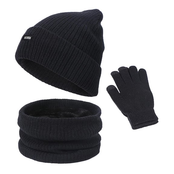 Yunhgft Unisex Set Warm Thick Winter for Cycling Ski Black