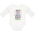 thumbnail image 3 of Inktastic Dance with Fairies, Ride a Unicorn, Swim with Mermaids Boys or Girls Long Sleeve Baby Bodysuit, 3 of 5